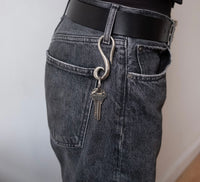 S Clasp Keychain